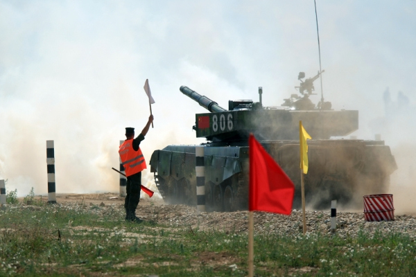 Panzer-Wettkampf in Russland: China in Lauerstellung