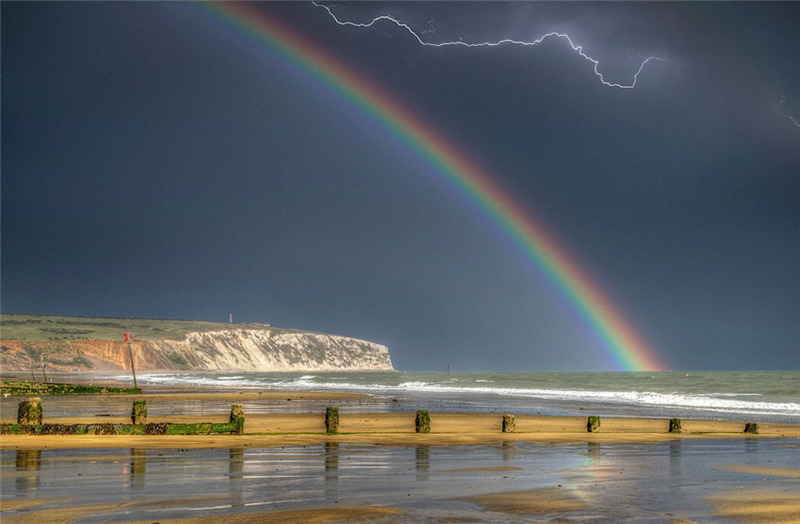 Wunderbares Naturschauspiel in Gro?britannien