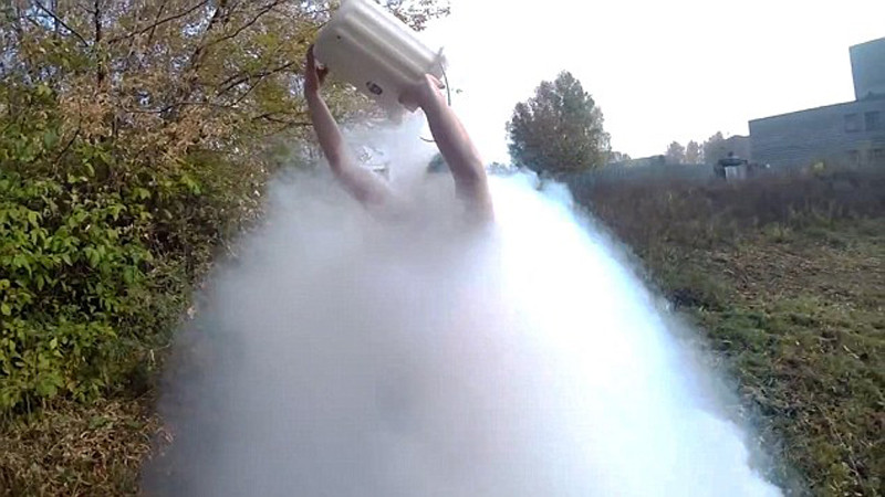 Ice-Bucket-Challenge auf Russisch