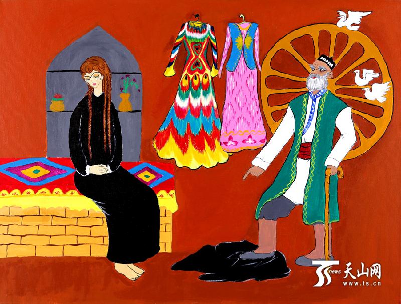 Xinjiangs Bauern malen gegen Extremismus