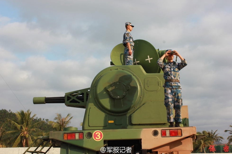 Marineeinheit zeigt ihr neues Flugabwehrsystem