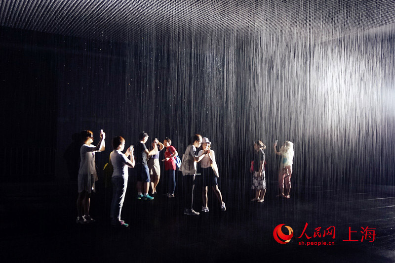 ?Rain Room“ debütiert in Shanghai