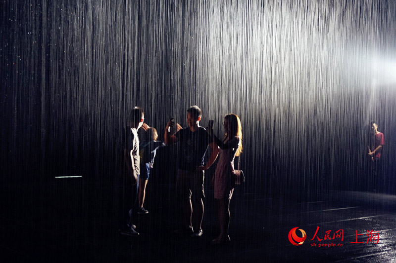 ?Rain Room“ debütiert in Shanghai
