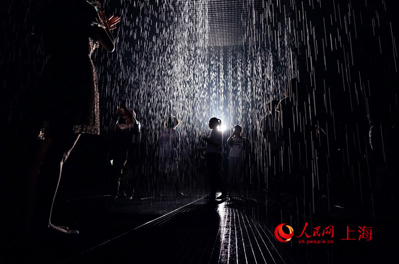 ?Rain Room“ debütiert in Shanghai