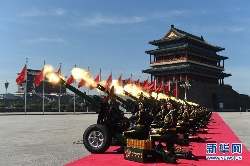 China feiert den Sieg im Zweiten Weltkrieg