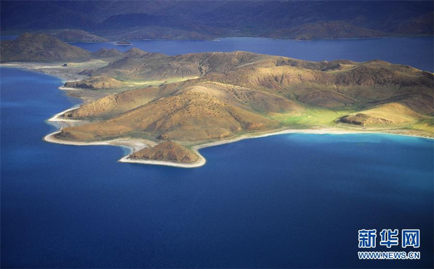 Der heilige See Yamzhog Yumco