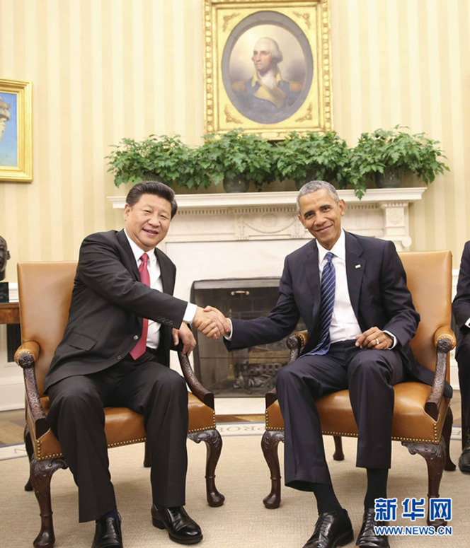 Obama empf?ngt Xi im Wei?en Haus