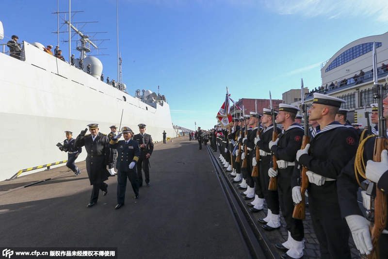 Chinesische Flotte besucht erstmals Polen