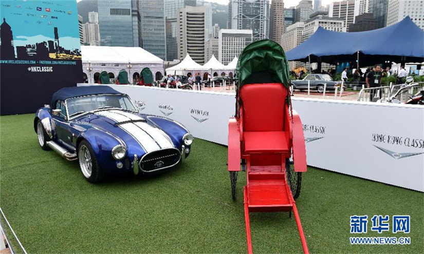 Karneval der Oldtimer in Hongkong