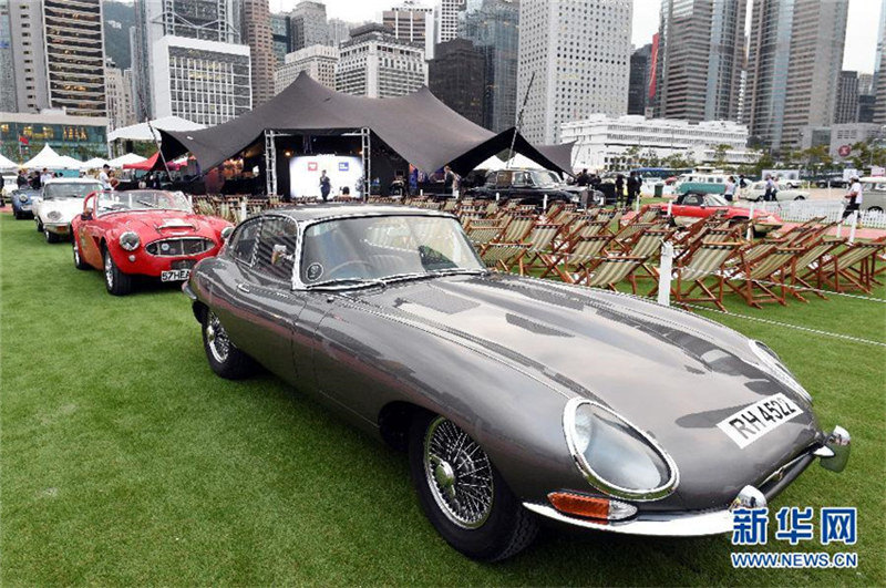 Karneval der Oldtimer in Hongkong