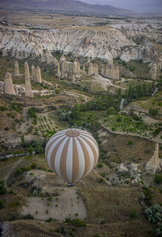 Im Hei?luftballon über Kappadokien