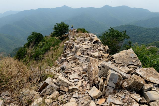 Sch?nheit und Zerfall der Gro?en Mauer
