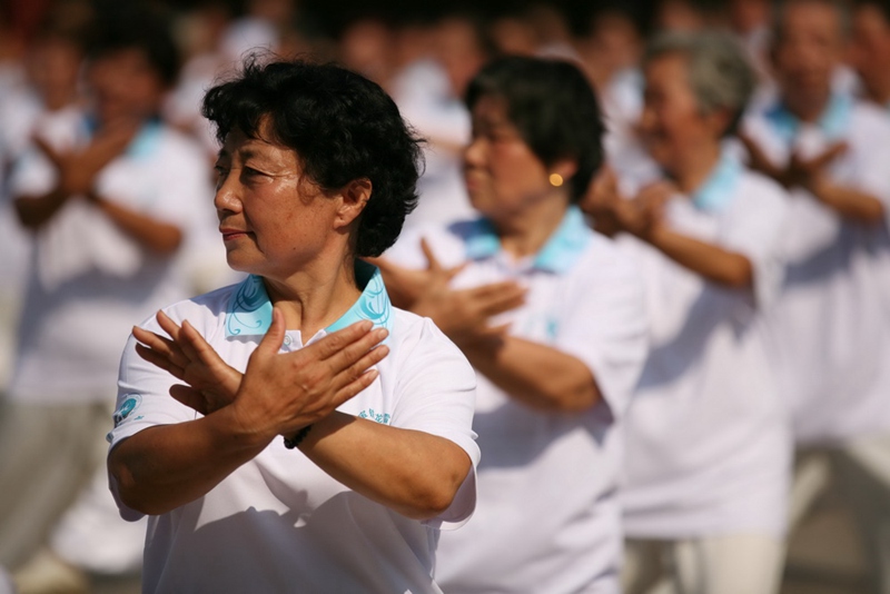Tai-Chi-Fest in Henan 
