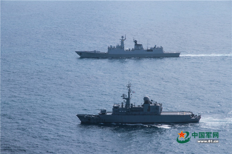 Chinesische und franz?sische Marine üben im Südchinesischen Meer 