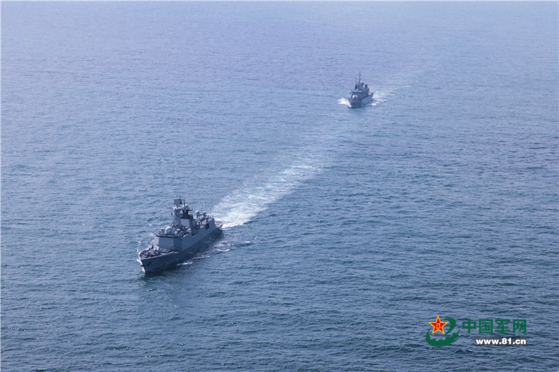 Chinesische und franz?sische Marine üben im Südchinesischen Meer 