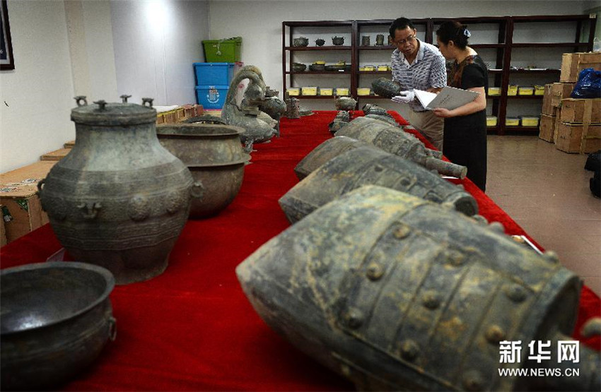 Tonnenschwerer Münzfund in Südchina