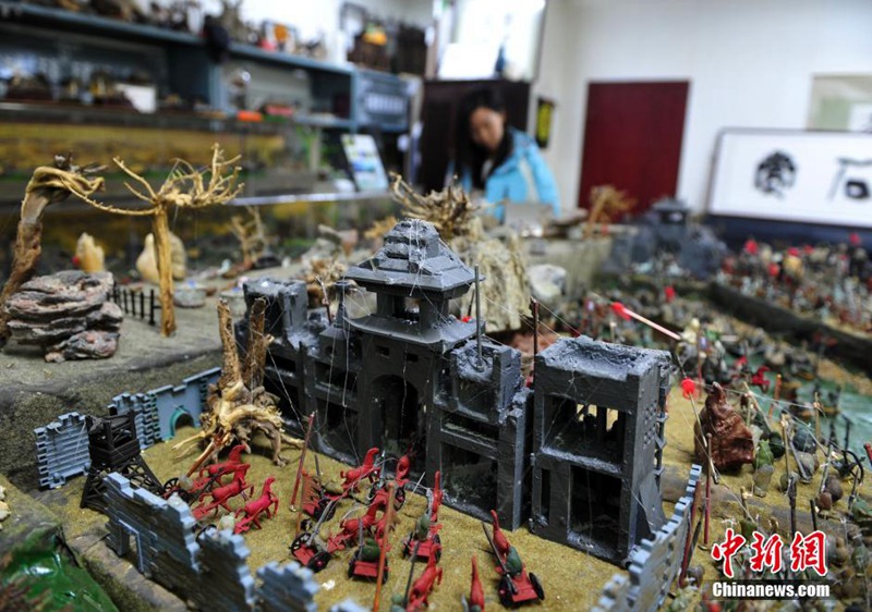 Historische Schlachten aus Stein