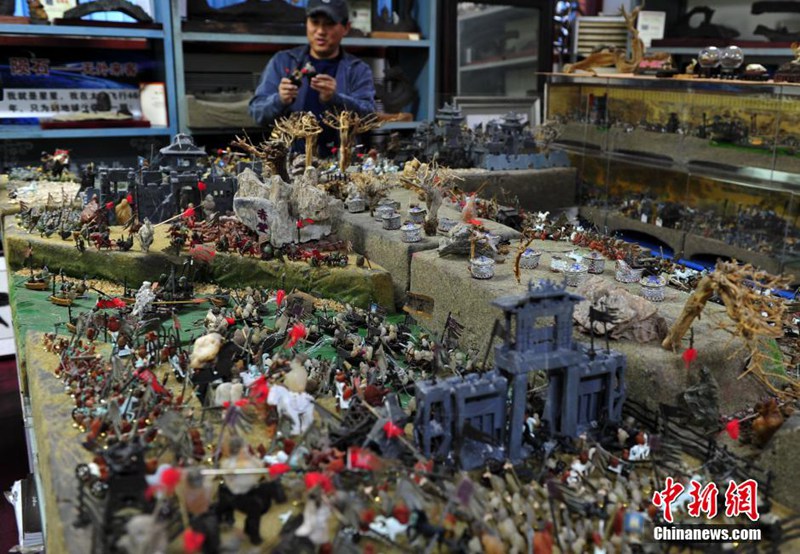 Historische Schlachten aus Stein