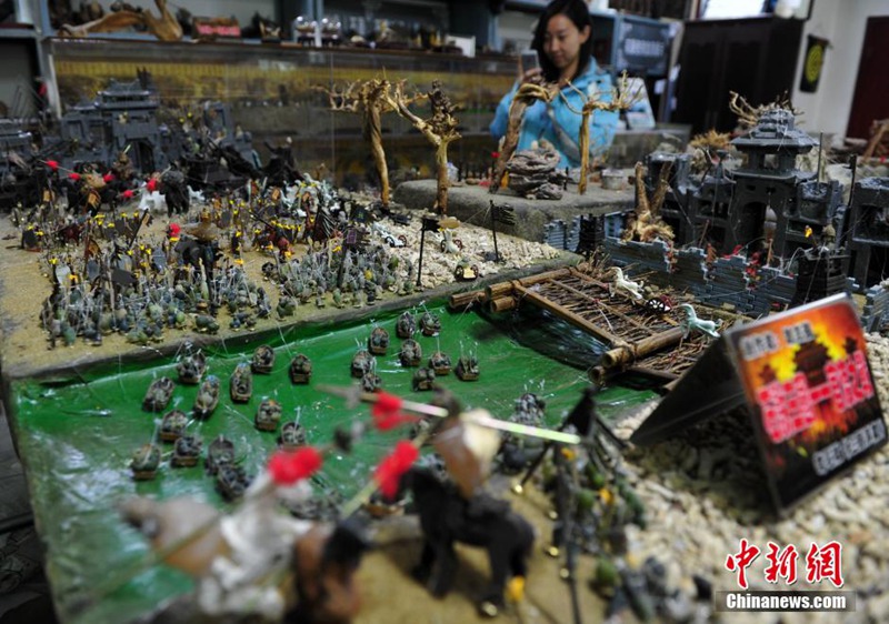 Historische Schlachten aus Stein