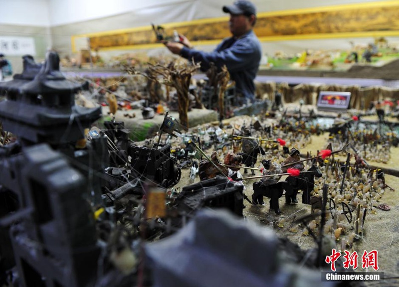 Historische Schlachten aus Stein