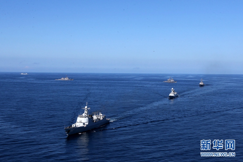 Erstes sino-amerikanisches Marineman?ver im Atlantik