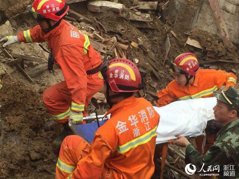Erdrutsche in Zhejiang fordern 4 Tote und 33 Vermisste