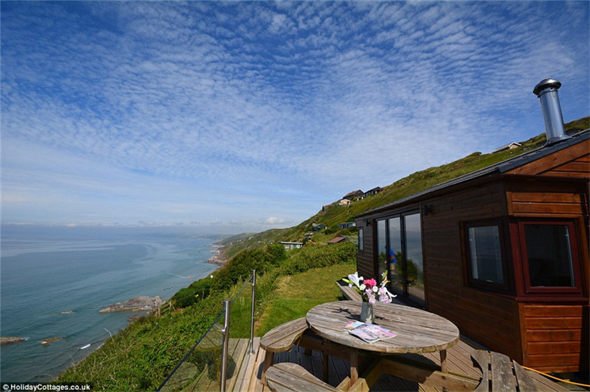 Die sch?nsten Felsenh?user am Meer