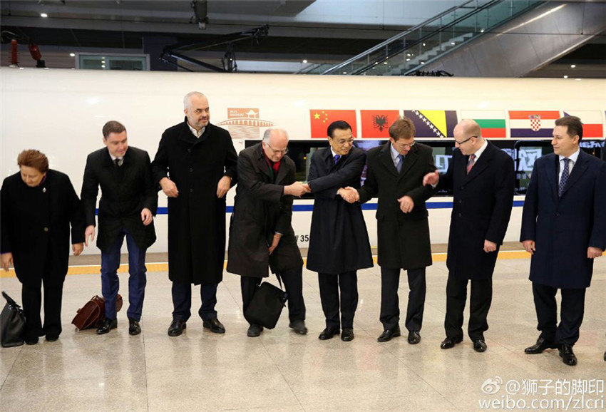 Li promotet Chinas Hochgeschwindigkeitstechnologie