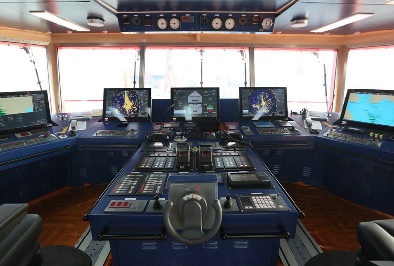 Das erste schwere Transportschiff für das Polargebiet fertig gestellt