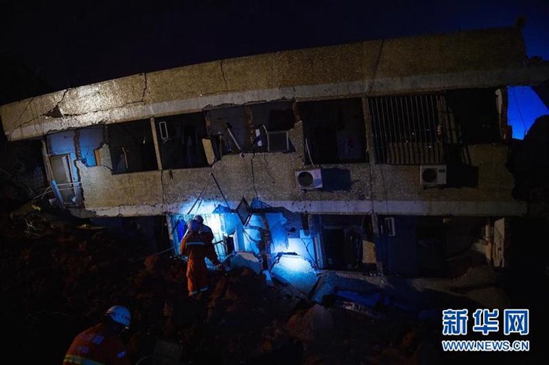 Schwerer Erdrutsch in Shenzhen