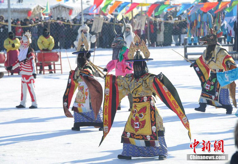 Eisfisch-Festival in Jilin