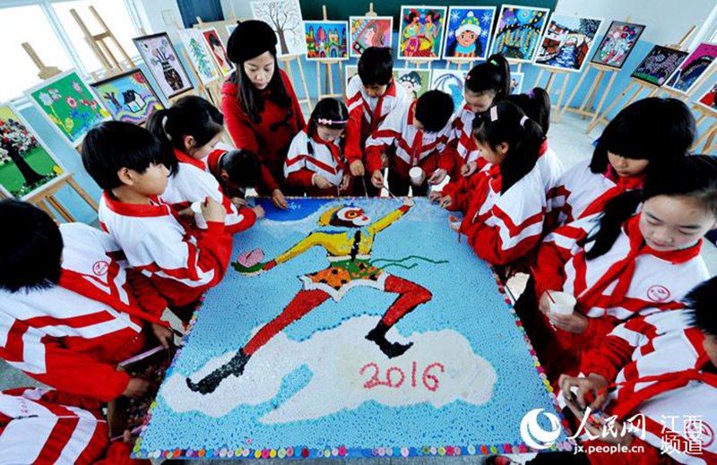 Chinesen hei?en 2016 willkommen