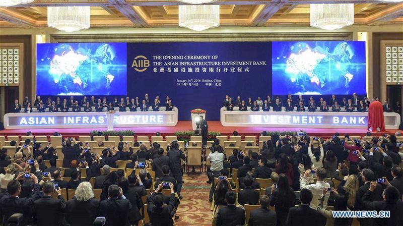 Er?ffnungszeremonie der AIIB in Beijing 