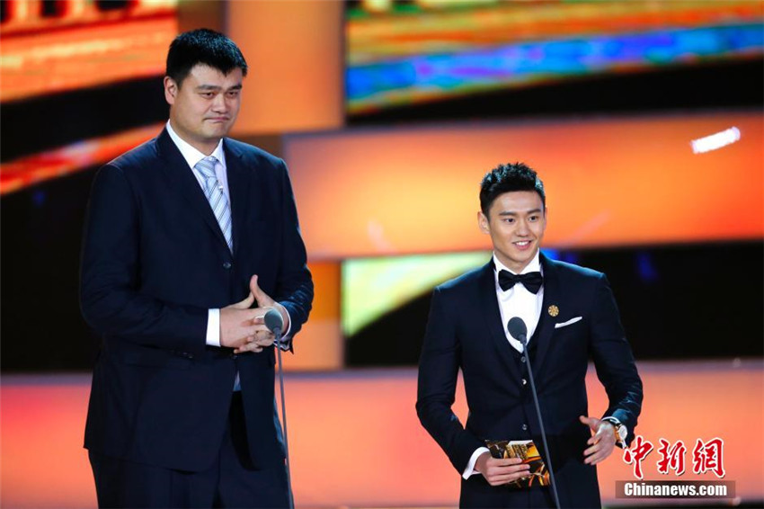 Ning Zetao und Liu Hong Chinas Sportler des Jahres 2015
