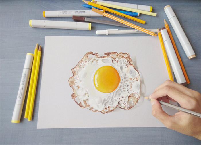 19-J?hriger aus Indien malt wunderbare 3D-Bilder