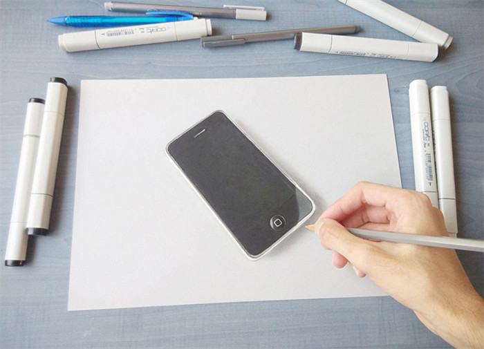 19-J?hriger aus Indien malt wunderbare 3D-Bilder