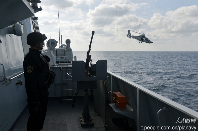 China und EU üben gemeinsam gegen die Piraten 