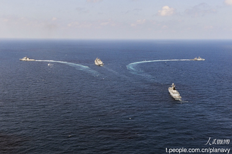 China und EU üben gemeinsam gegen die Piraten 