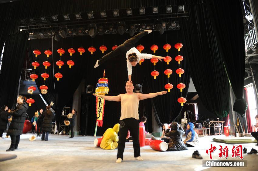 Das Leben eines 55-j?hrigeren Akrobaten