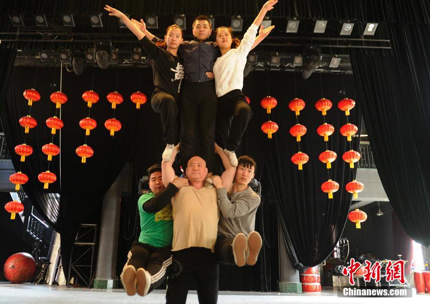 Das Leben eines 55-j?hrigeren Akrobaten