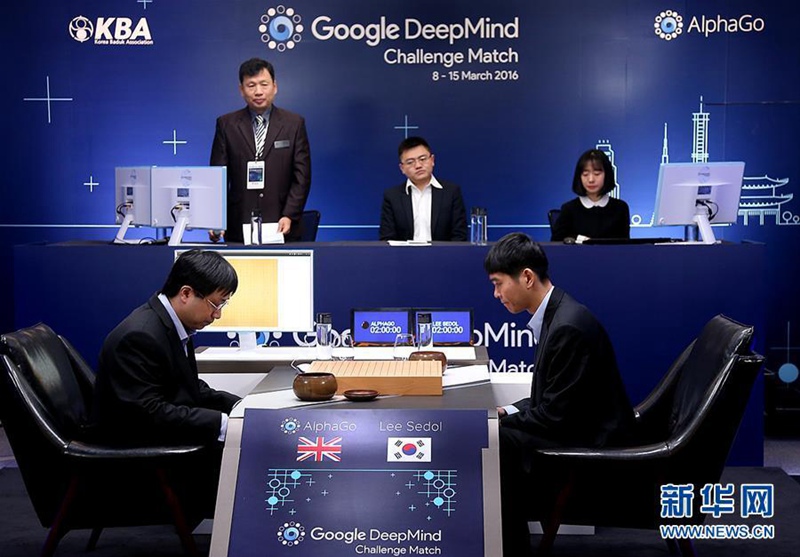 Zweite Runde des Kampfs Mensch gegen Maschine