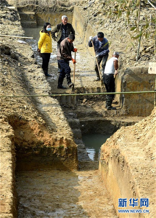 Chinas bisher ?ltestes Wasserbauwerk in Hangzhou entdeckt