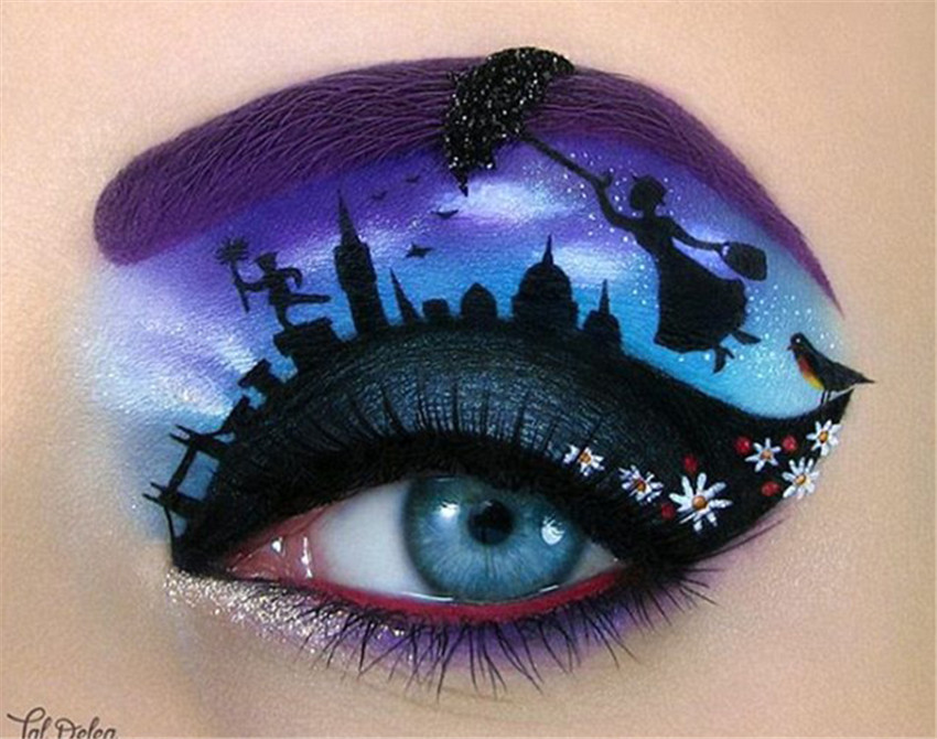 Israelische Künstlerin verwandelt Augen in M?rchenwelt