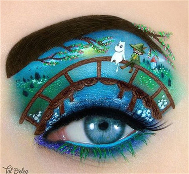 Israelische Künstlerin verwandelt Augen in M?rchenwelt