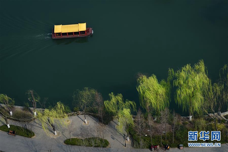 Frühlingserwachen am Daming-See