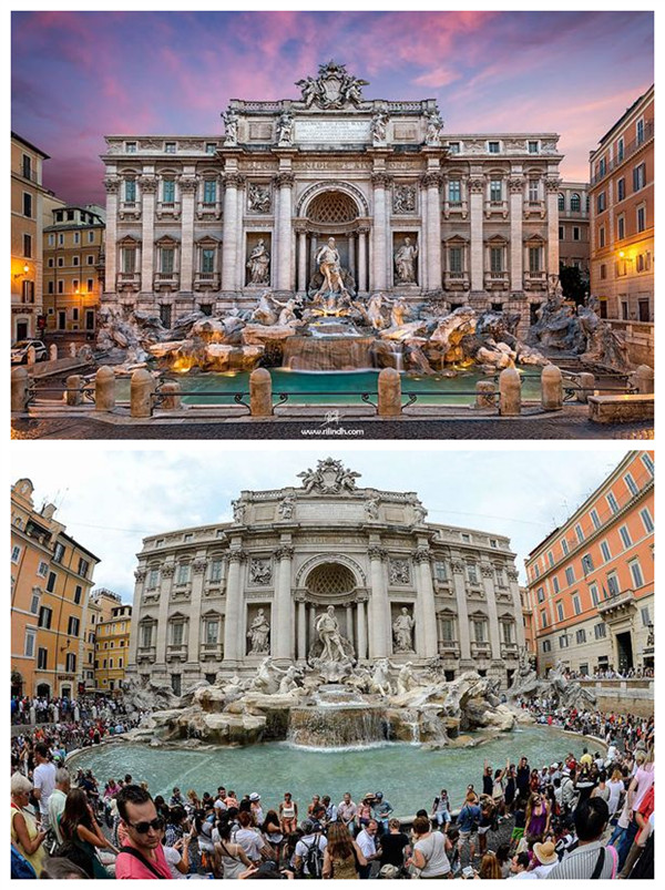 Weltweite Sehenswürdigkeiten zwischen Ideal und Wirklichkeit