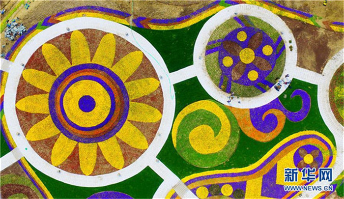 Blütenpracht aus luftiger H?he: Marco-Polo-Blumenweltpark