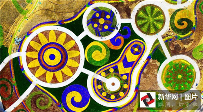 Blütenpracht aus luftiger H?he: Marco-Polo-Blumenweltpark