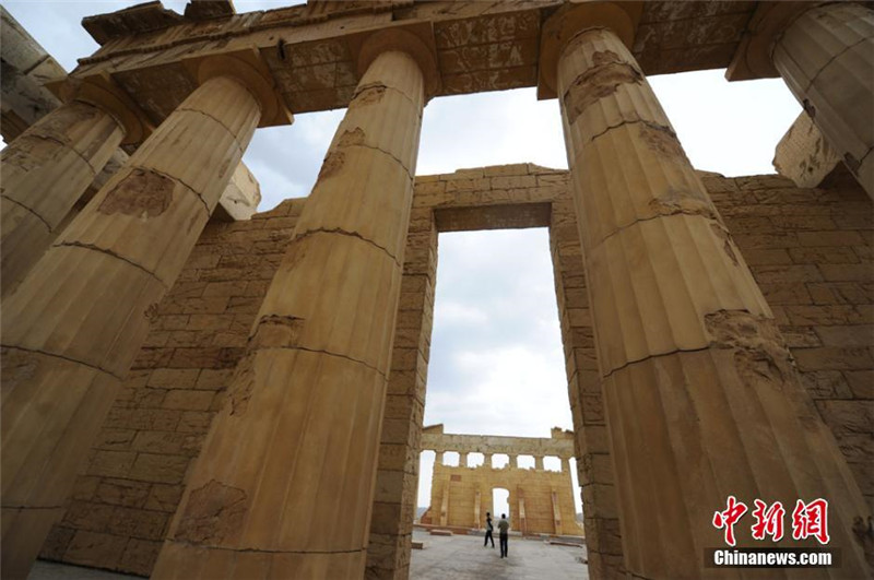 Die Welt ist klein – Sphinx und Parthenon in Lanzhou