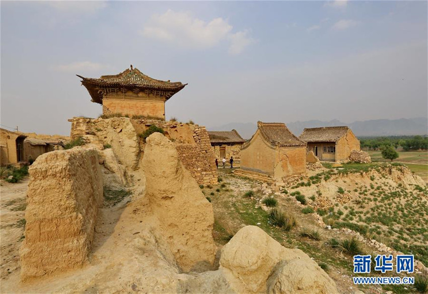 Restauration eines antiken Dorfes in Hebei